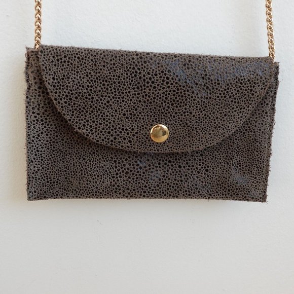 Sorial Bag Womens Leather Crossbody Sling‎ Envelope Evening Purse Small Black - Picture 6 of 11